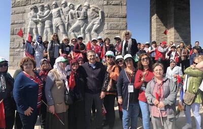 TEPEBAŞI ŞEHİTLER DİYARINDA!